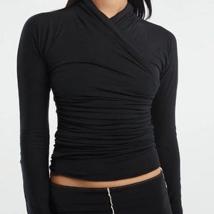 The Line By K FELIX Top - Size L (Black)